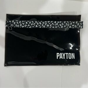 Casetify Black and White Custom MacBook Sleeve / Travel Accessories Pouch EUC